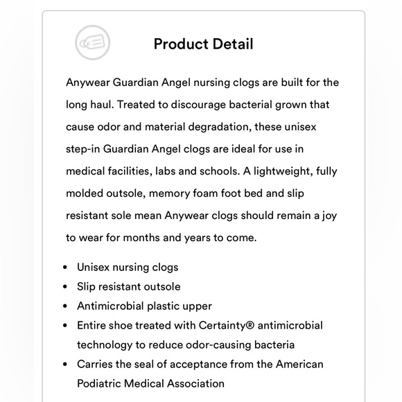 EUC Anywhere Guardian Angel Slip Resistant Clogs! - Picture 5 of 6